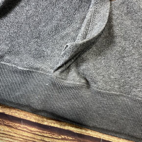 Looney Tunes Vintage 90s Warner Brothers Embroidered Fleece Hoodie Grey L/XL - Picture 9 of 12